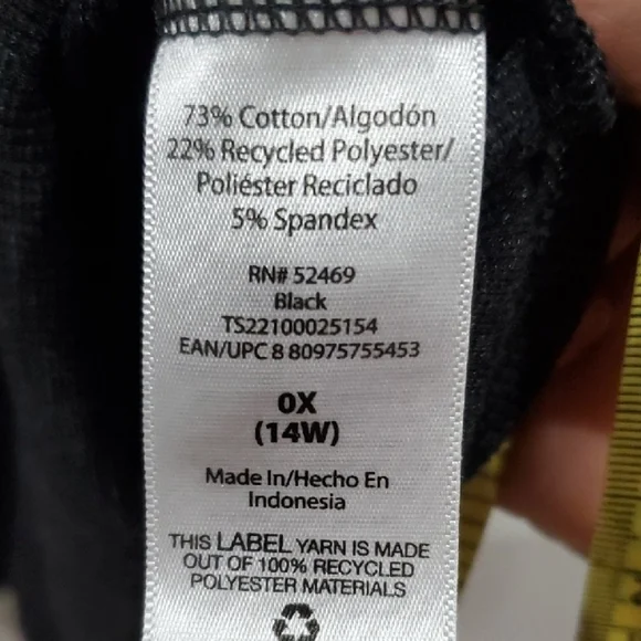 Terra & Sky Black Sleeveless Knit Tank Top - Picture 5 of 7